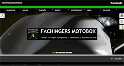 Desktop Screenshot of fachingers-motobox.de